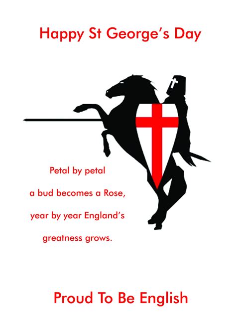 st george's day cards uk